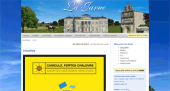 Desktop Screenshot of lajarne.fr